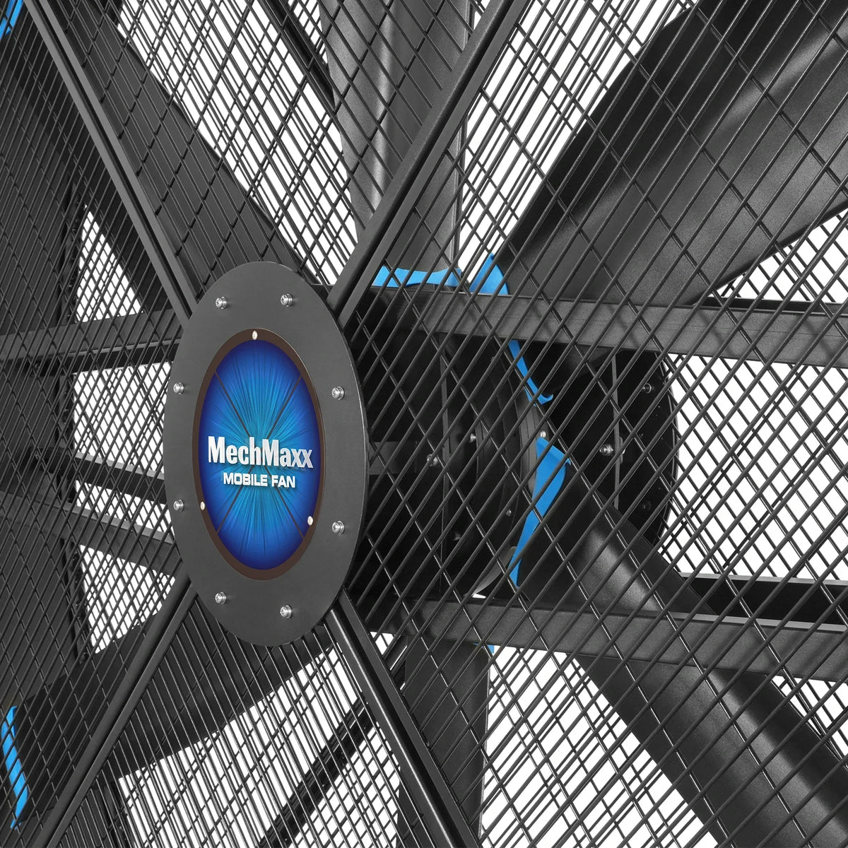 79 in Portable Industrial Fan with Variable High-Efficiency PMSM Motor, Tiltable Mobile High Volume Floor Fan, - view 6