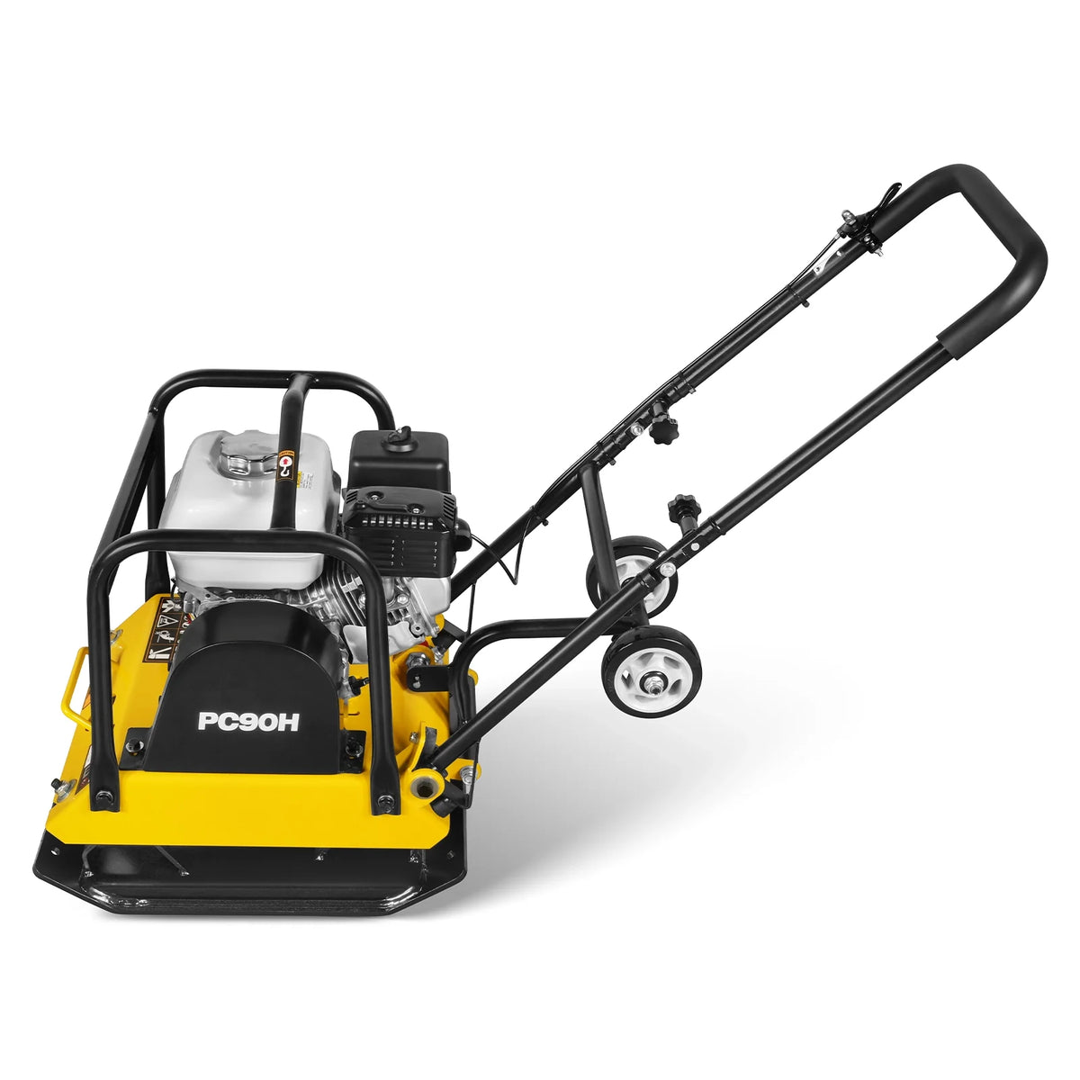 Honda GX160 Vibratory Plate Compactor with Wheel Kit, 3600 lb Centrifugal Force for Soil, Gravel, Asphalt and  - view 21