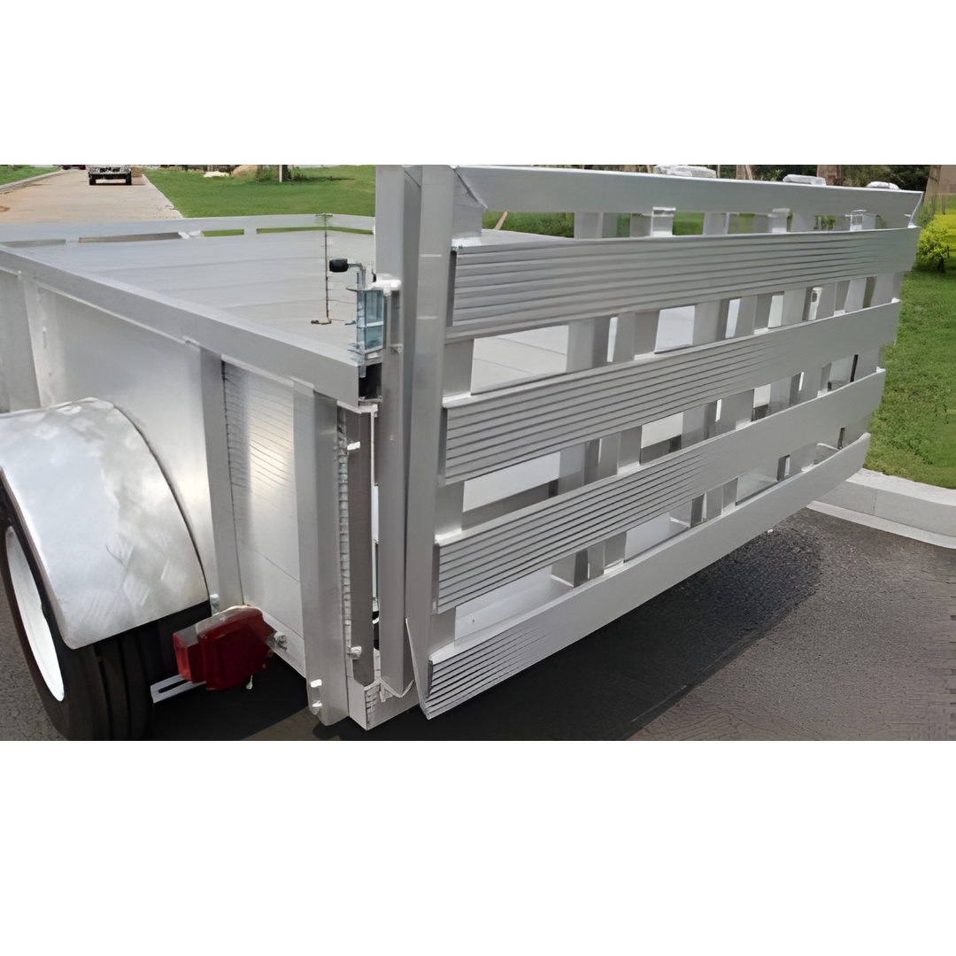 Remorque utilitaire en aluminium CAEL – modèles 8×5, 10×5, 10×6 et 12×6