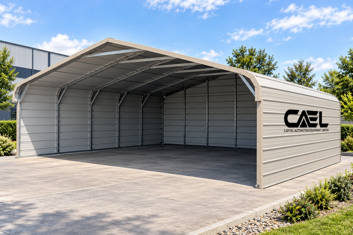 CAEL M131310 Cover-to-Ground Livestock Shed – 13 × 13 ft