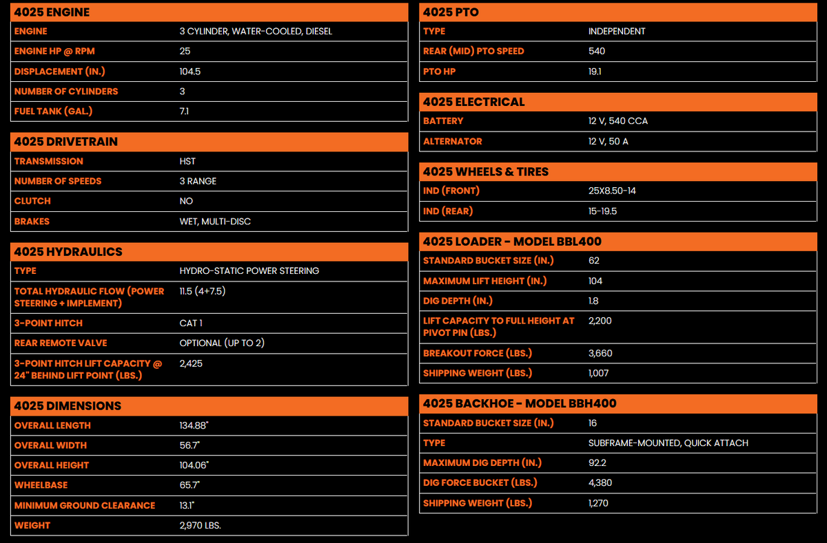 Bad Boy 4025H 25 HP Tractor (2026) - view 8