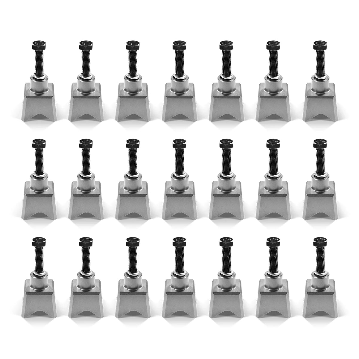 Teeth for Mini Skid Steer Drum Forestry Brush Mulcher Attachment - 1 Pack / 21 Pcs
