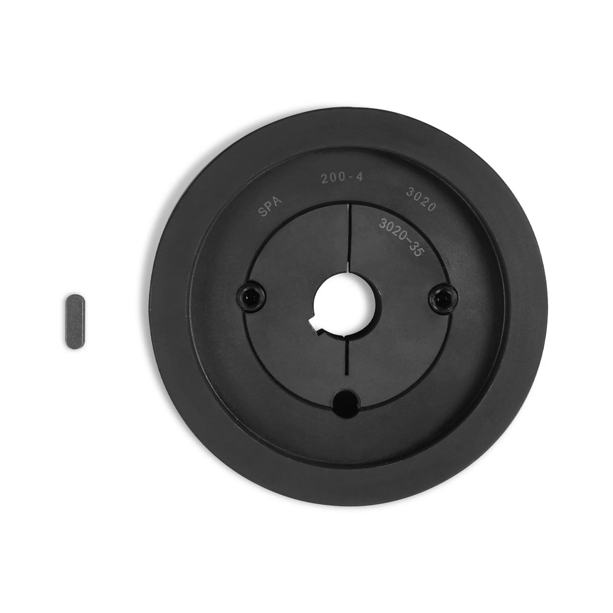Pulley and Key for Wood Chipper B200 (SKU: 110810; 110811) - view 2