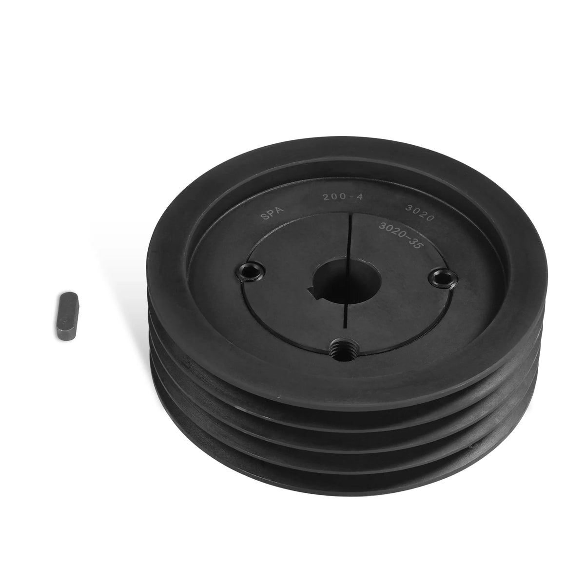 Pulley and Key for Wood Chipper B200 (SKU: 110810; 110811)