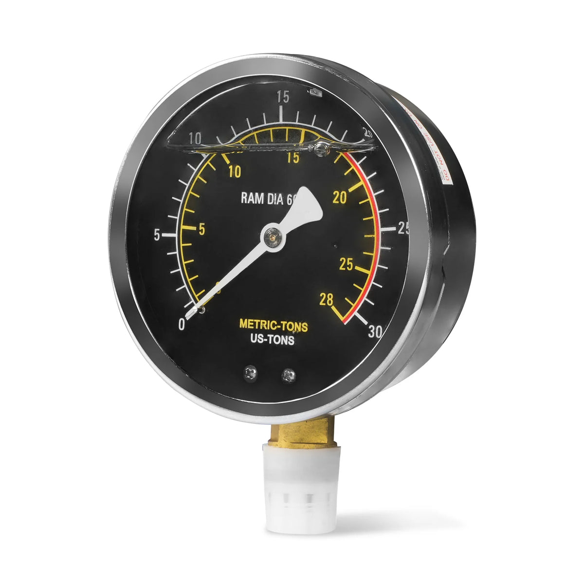 Pressure Gauge for 20T Shop Press (for SKU: 200060) - view 2