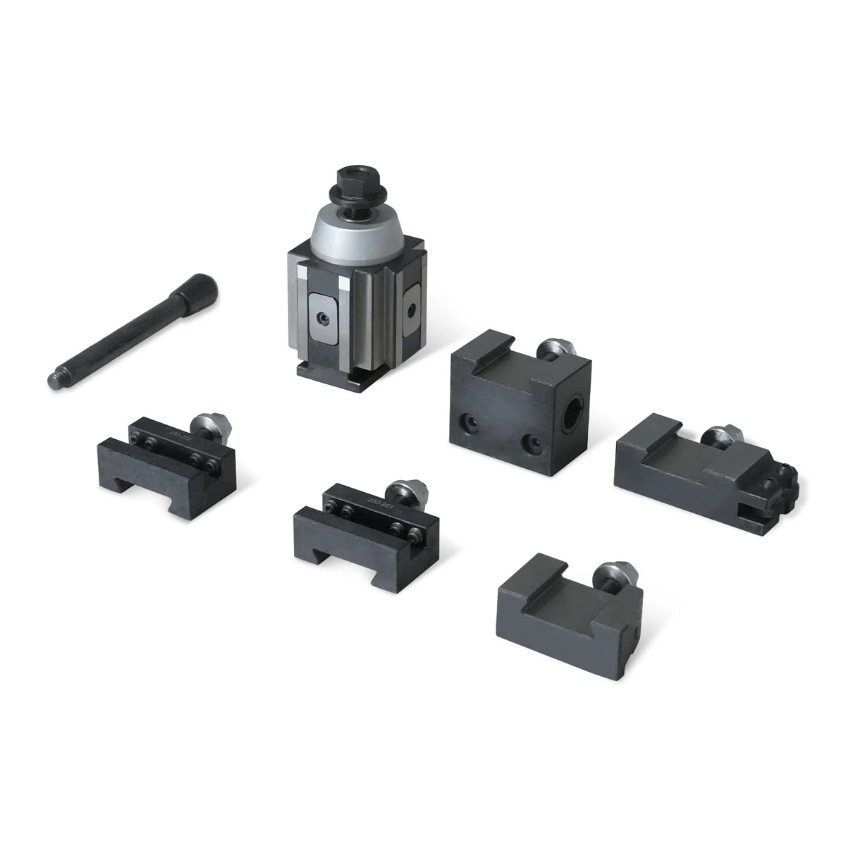 Piston Quick Change Tool Post and Holders 251-200 for Metal Lathes (SKU 500007, 500008, 500009, 500011, 500012