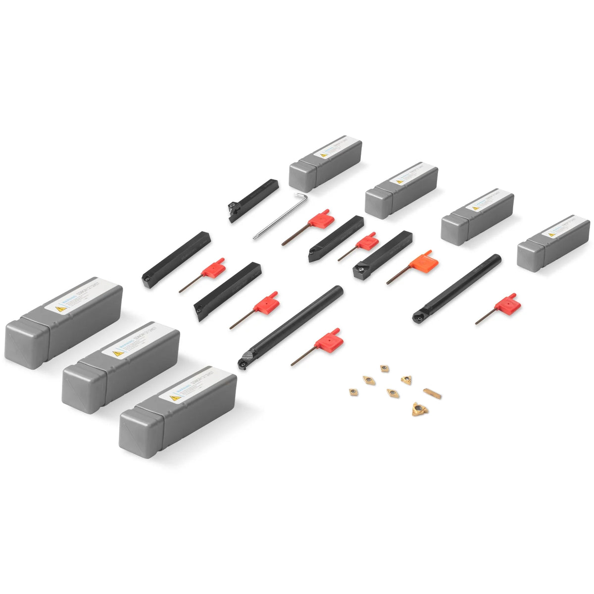 Turning Tools 12x12 Set, 7 Pcs (SKU 500005-500008, 500014, 500015)