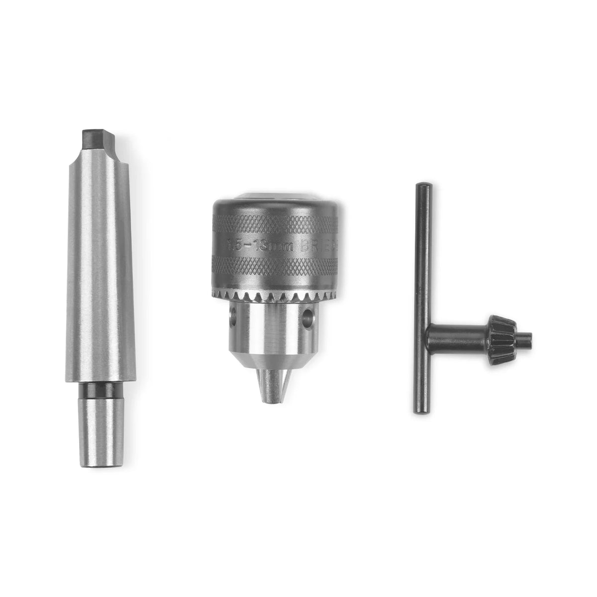 Drill chuck arbor MT3-B16, with Drilling head 1,5 - 13 mm, B16 (SKU 500007, 500008, 500009, 500011, 500012, 50