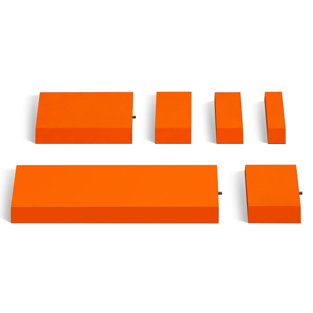 Segmented Clamp Bars Lengths: 0.98(25mm), 1.48(37.5mm), 2.07(52.5mm), 2.76(70mm), 5.51(140mm), 11.02(280mm) in