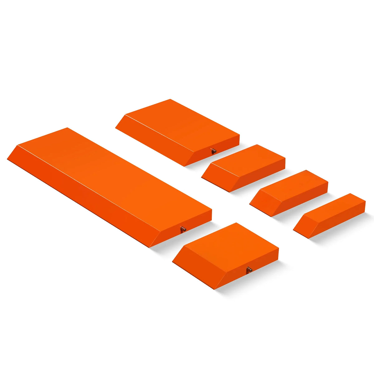 Segmented Clamp Bars Lengths: 0.98(25mm), 1.48(37.5mm), 2.07(52.5mm), 2.76(70mm), 5.51(140mm), 11.02(280mm) in - view 2