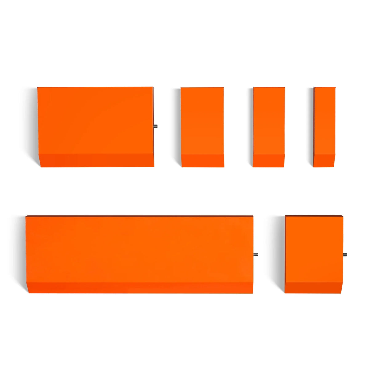 Segmented Clamp Bars Lengths: 0.98(25mm), 1.48(37.5mm), 2.07(52.5mm), 2.76(70mm), 5.51(140mm), 11.02(280mm) in - view 3
