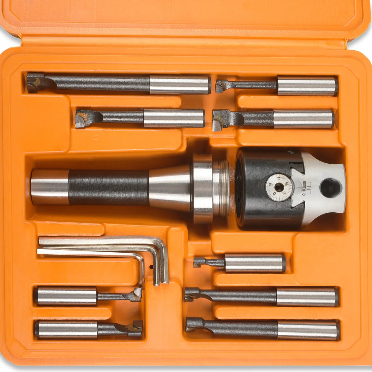 Boring Bar F1-50, R8, 9pcs12mm (SKU 500200, 500201, 500202, 500203, 500204, 500205)