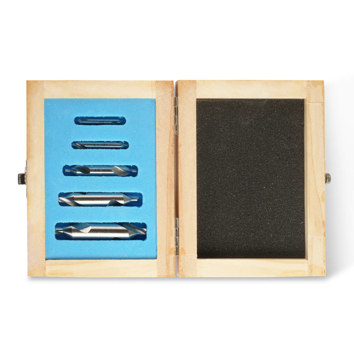 5PC HSS Center Drills Set (SKU 500200, 500201, 500202, 500203, 500204, 500205) - view 2