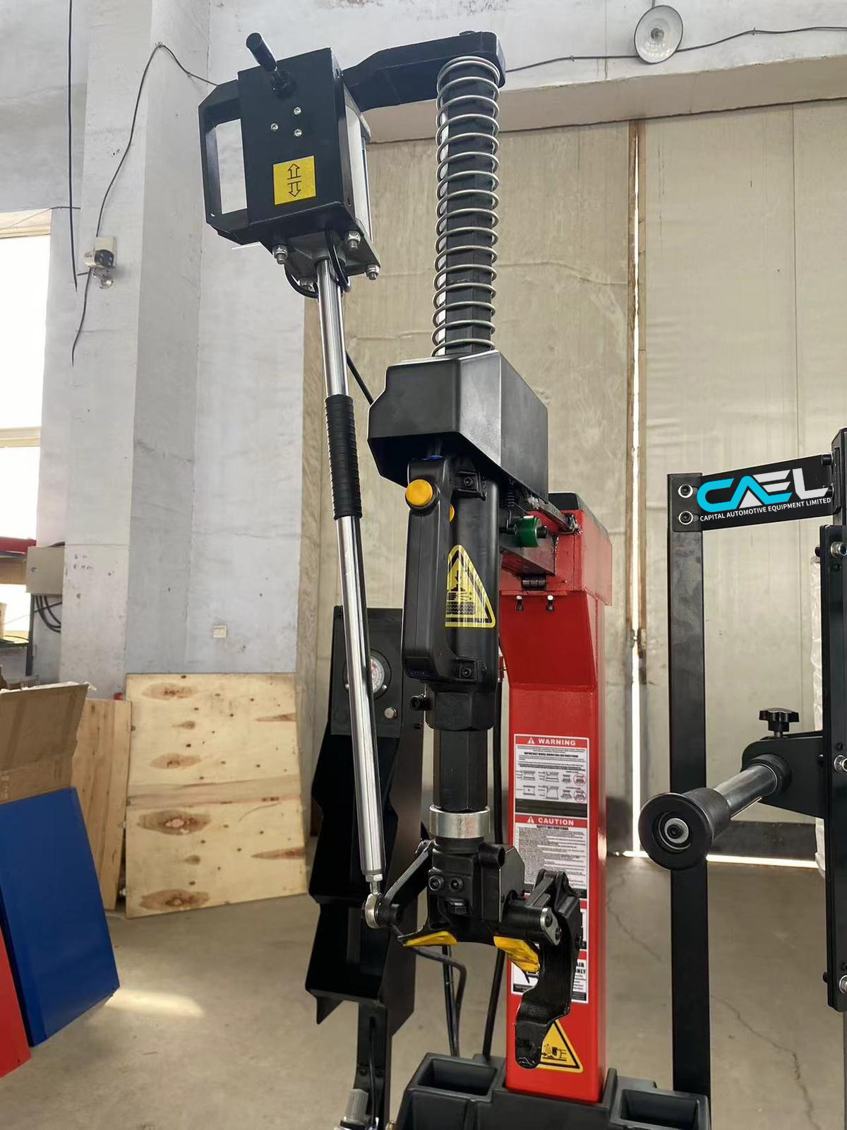 CAEL TC200 Tire Changer – 12"–23" Outer Clamp, 7 RPM Disc