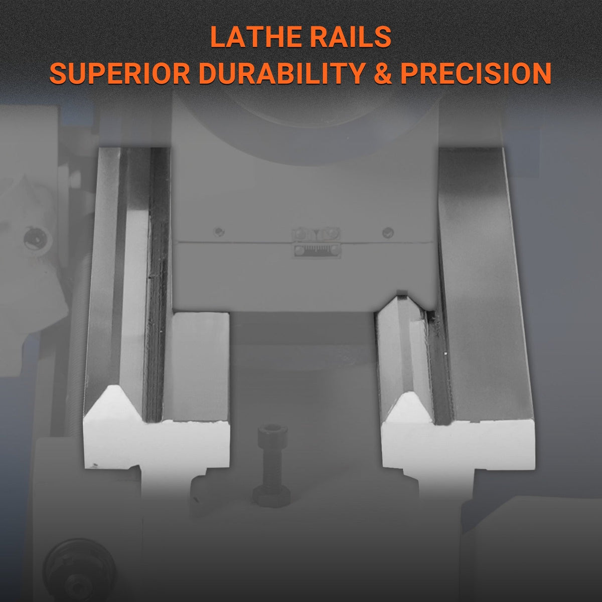 10 x 30 in Metal Lathe, 1.5 in Spindle Bore, Brushless Motor, 0-2000 RPM Variable Speed, Benchtop - view 10