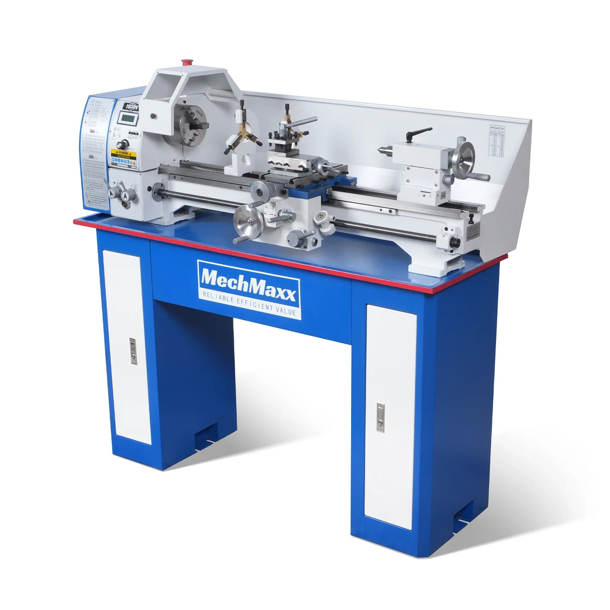 10 x 30 in Metal Lathe, 1.5 in Spindle Bore, Brushless Motor, 0-2000 RPM Variable Speed, Benchtop - view 12