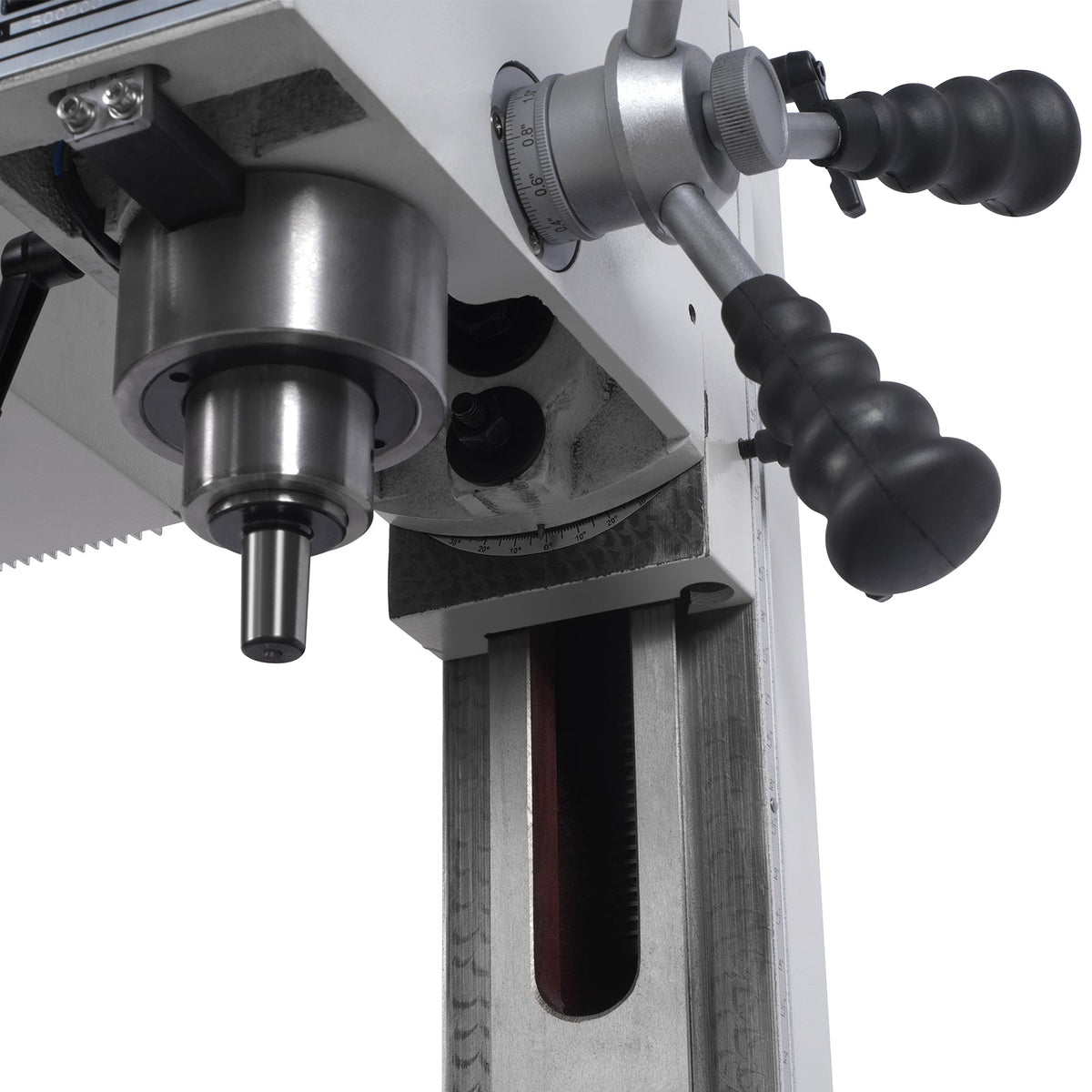 6 x 20 in Benchtop Mill Drill Machine, Variable Speed, R8 Spindle, 1 HP, 110V, Brushless Motor - view 11