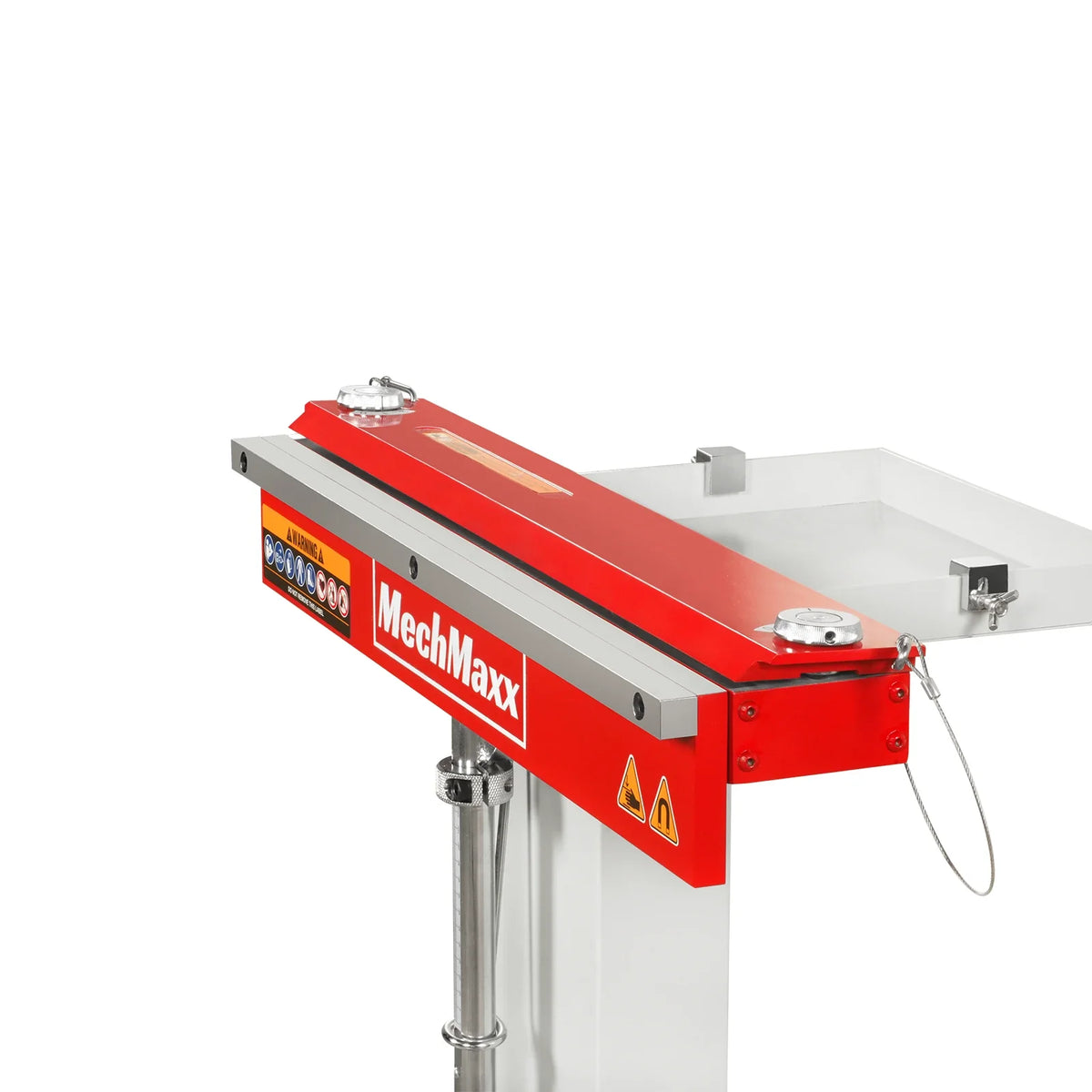 24 in Industrial Magnetic Pan and Box Heavy-Duty Sheet Metal Brake, 20 Gauge Capacity, MSMB650E-R - view 24