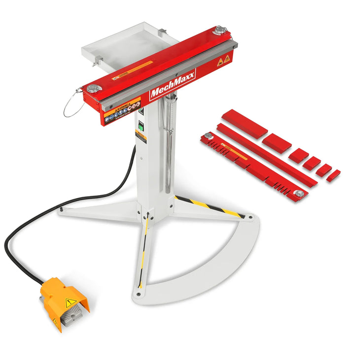 Plieuse de tôle magnétique industrielle 24 in pour cuves et caissons, usage intensif, capacité 20 gauge, MSMB650E-R