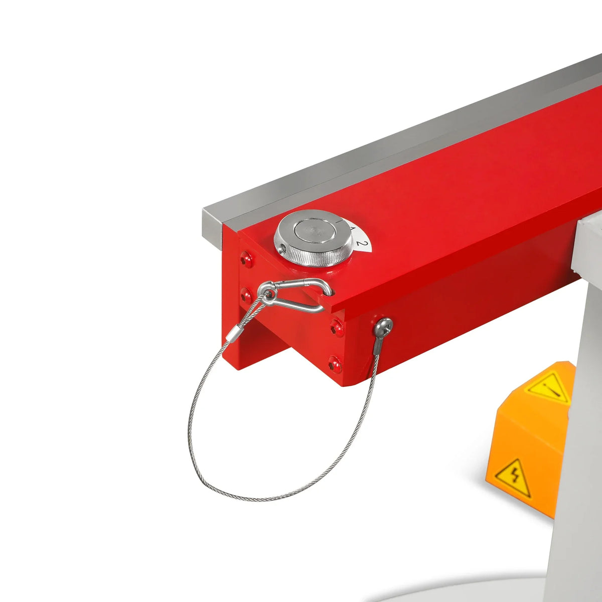 24 in Industrial Magnetic Pan and Box Heavy-Duty Sheet Metal Brake, 20 Gauge Capacity, MSMB650E-R - view 35