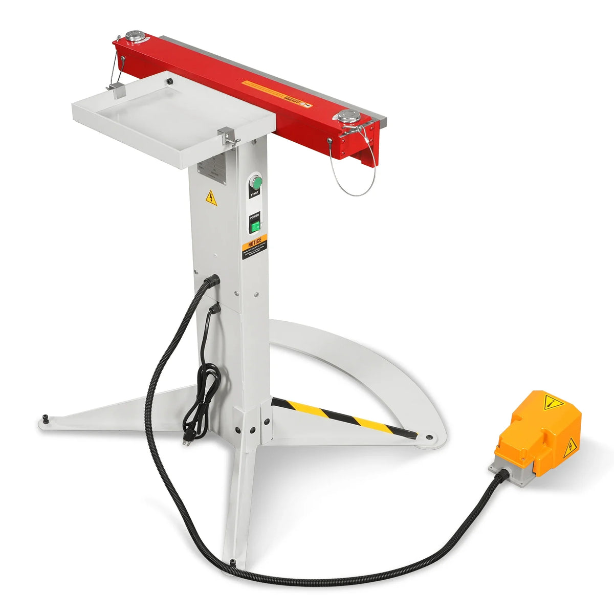 24 in Industrial Magnetic Pan and Box Heavy-Duty Sheet Metal Brake, 20 Gauge Capacity, MSMB650E-R - view 25