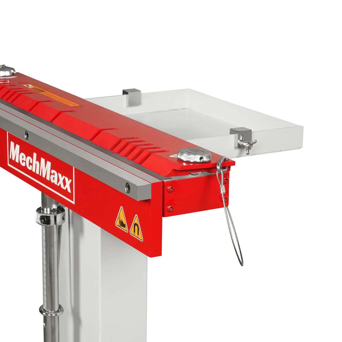 24 in Industrial Magnetic Pan and Box Heavy-Duty Sheet Metal Brake, 20 Gauge Capacity, MSMB650E-R - view 16