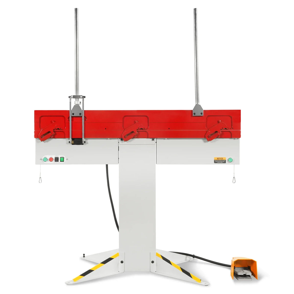 48 in Industrial Magnetic Pan and Box Heavy-Duty Sheet Metal Brake, 20 Gauge Capacity, MSMB1250E-R - view 32