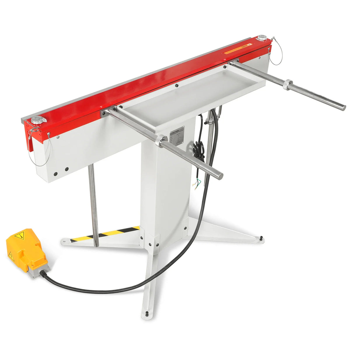 48 in Industrial Magnetic Pan and Box Heavy-Duty Sheet Metal Brake, 20 Gauge Capacity, MSMB1250E-R - view 18