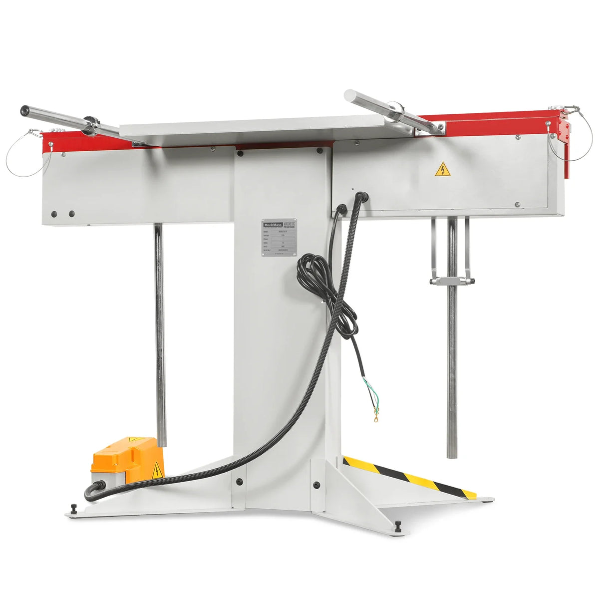 48 in Industrial Magnetic Pan and Box Heavy-Duty Sheet Metal Brake, 20 Gauge Capacity, MSMB1250E-R - view 29
