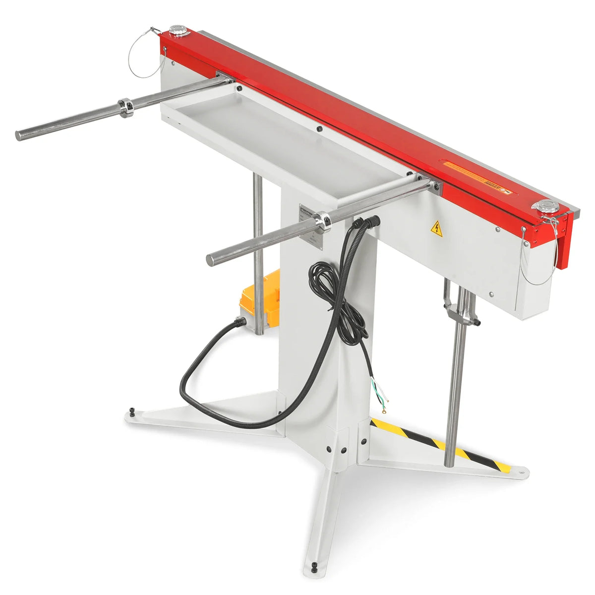 48 in Industrial Magnetic Pan and Box Heavy-Duty Sheet Metal Brake, 20 Gauge Capacity, MSMB1250E-R - view 14