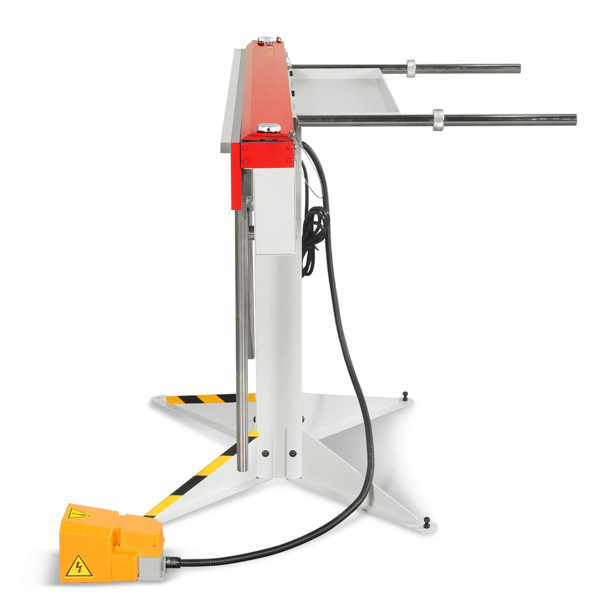 48 in Industrial Magnetic Pan and Box Heavy-Duty Sheet Metal Brake, 20 Gauge Capacity, MSMB1250E-R - view 21