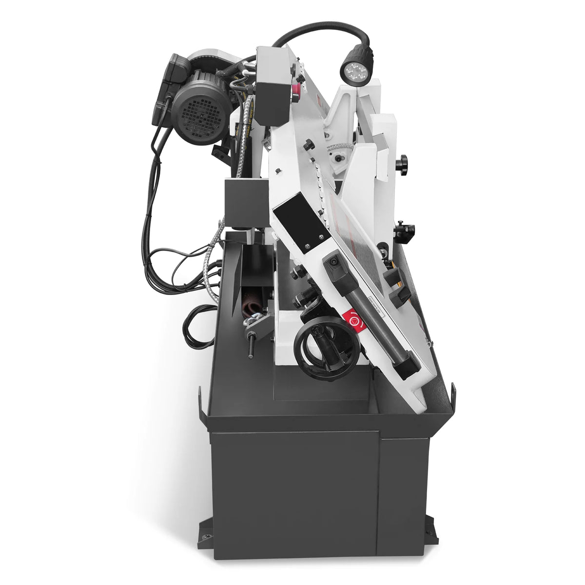 10 in Horizontal Metal Cutting Band Saw, 2 HP 1.5 kW, 4-Speed, 0-45 Degree Swivel, Hydraulic Downfeed, 230V, B - view 20