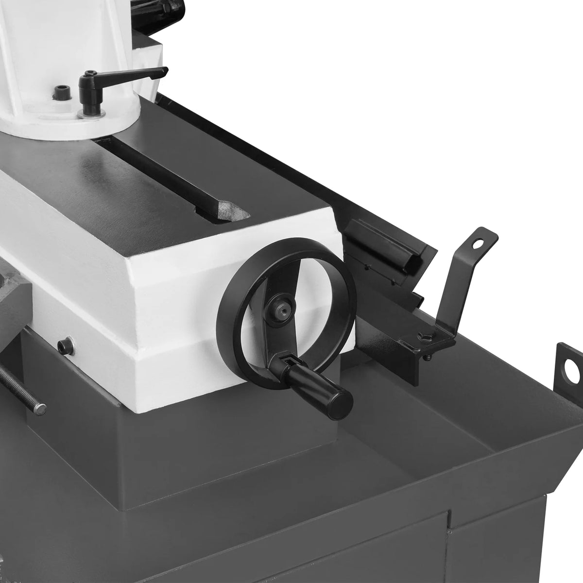 10 in Horizontal Metal Cutting Band Saw, 2 HP 1.5 kW, 4-Speed, 0-45 Degree Swivel, Hydraulic Downfeed, 230V, B - view 39