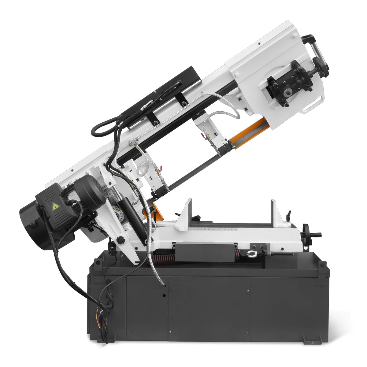 10 in Horizontal Metal Cutting Band Saw, 2 HP 1.5 kW, 4-Speed, 0-45 Degree Swivel, Hydraulic Downfeed, 230V, B - view 15