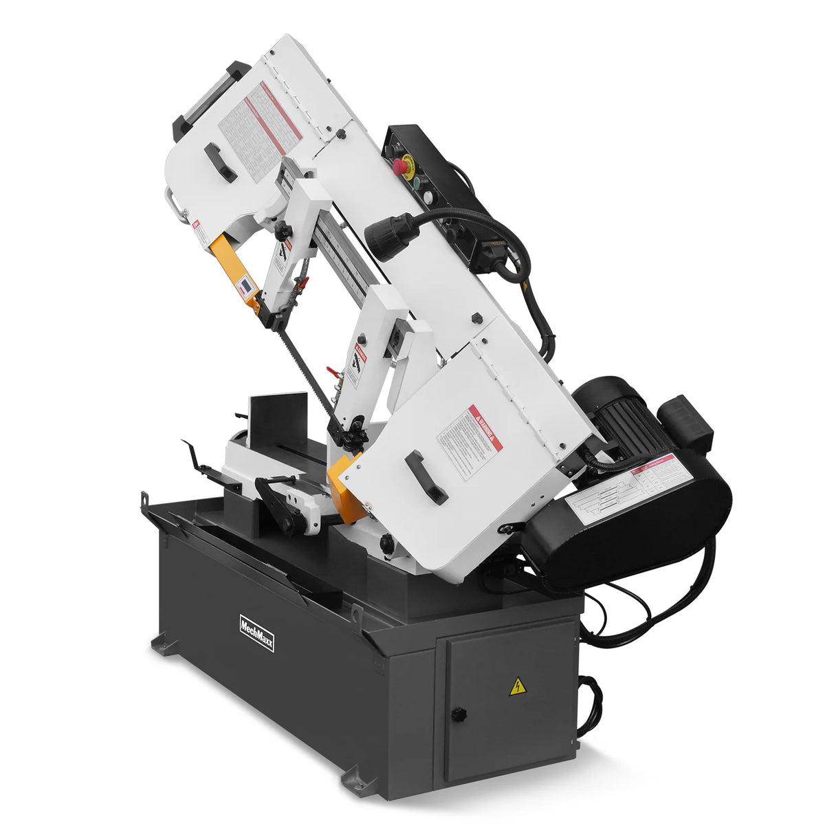 10 in Horizontal Metal Cutting Band Saw, 2 HP 1.5 kW, 4-Speed, 0-45 Degree Swivel, Hydraulic Downfeed, 230V, B - view 18