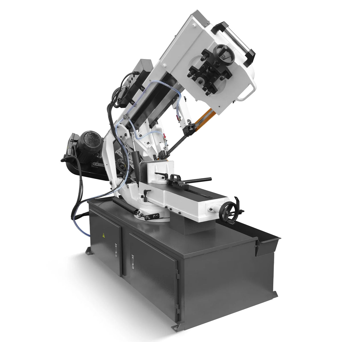 MechMaxx Metal Cutting Band Saw, 10 in Horizontal, 2 HP 220V, 0-45 Degree Mitering, Hydraulic Down Feed, Coola - view 21