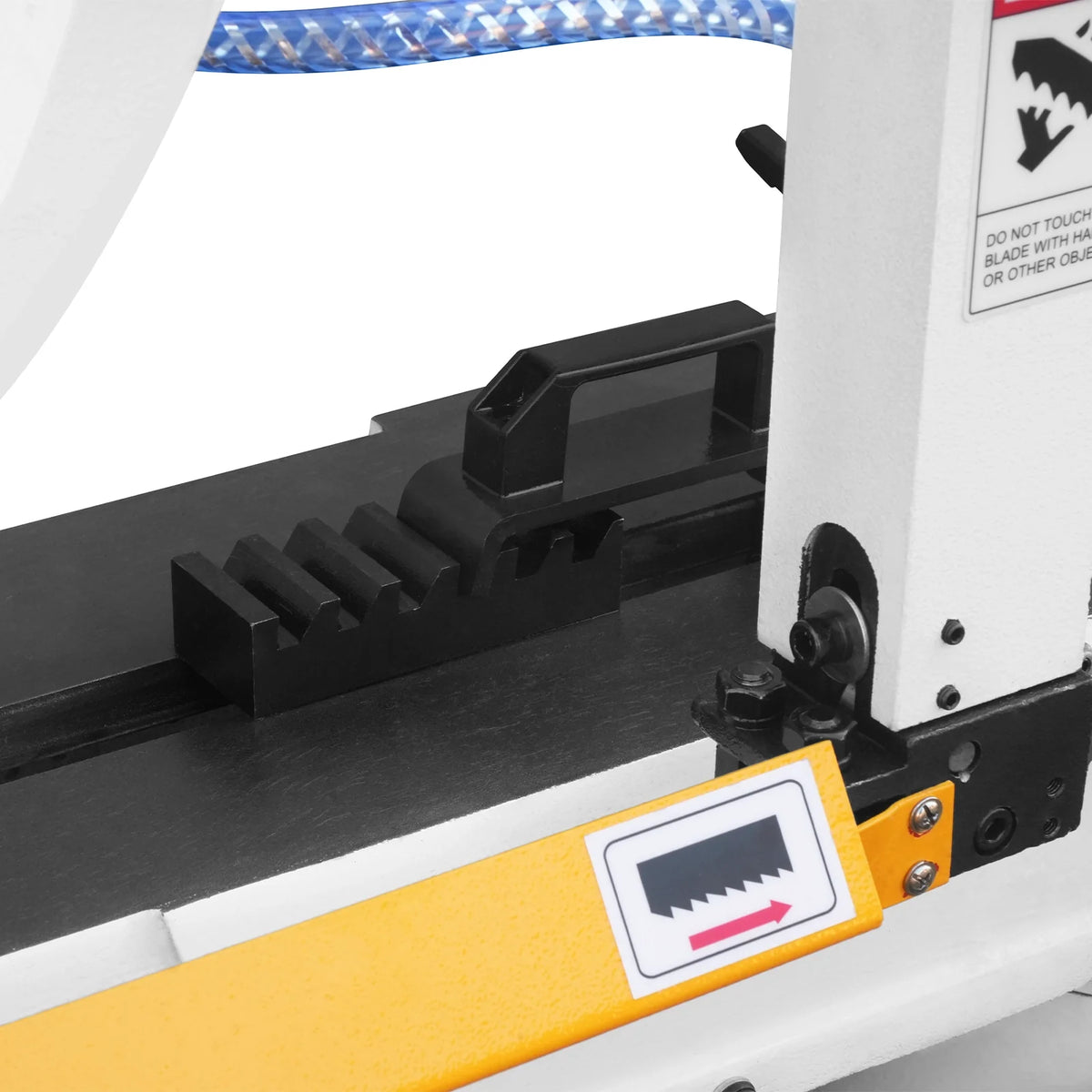 MechMaxx Metal Cutting Band Saw, 10 in Horizontal, 2 HP 220V, 0-45 Degree Mitering, Hydraulic Down Feed, Coola - view 51