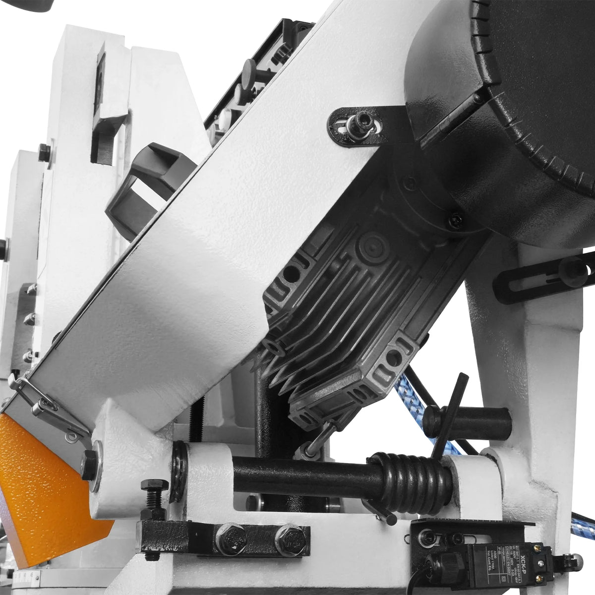 MechMaxx Metal Cutting Band Saw, 10 in Horizontal, 2 HP 220V, 0-45 Degree Mitering, Hydraulic Down Feed, Coola - view 27