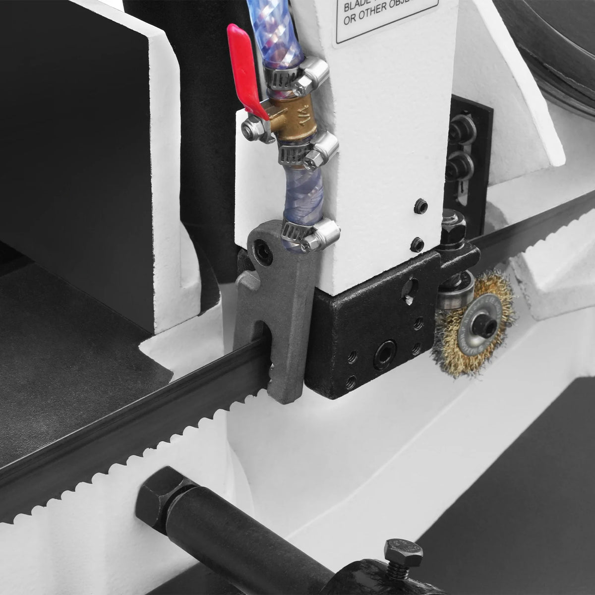 MechMaxx Metal Cutting Band Saw, 10 in Horizontal, 2 HP 220V, 0-45 Degree Mitering, Hydraulic Down Feed, Coola - view 37
