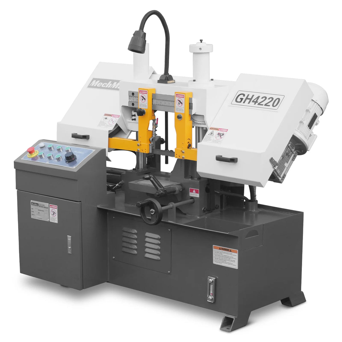 8 in Double Column Horizontal Metal Cutting Band Saw, 7-7/8 x 7-7/8 in Capacity, Hydraulic Feed, Coolant Syste - view 12