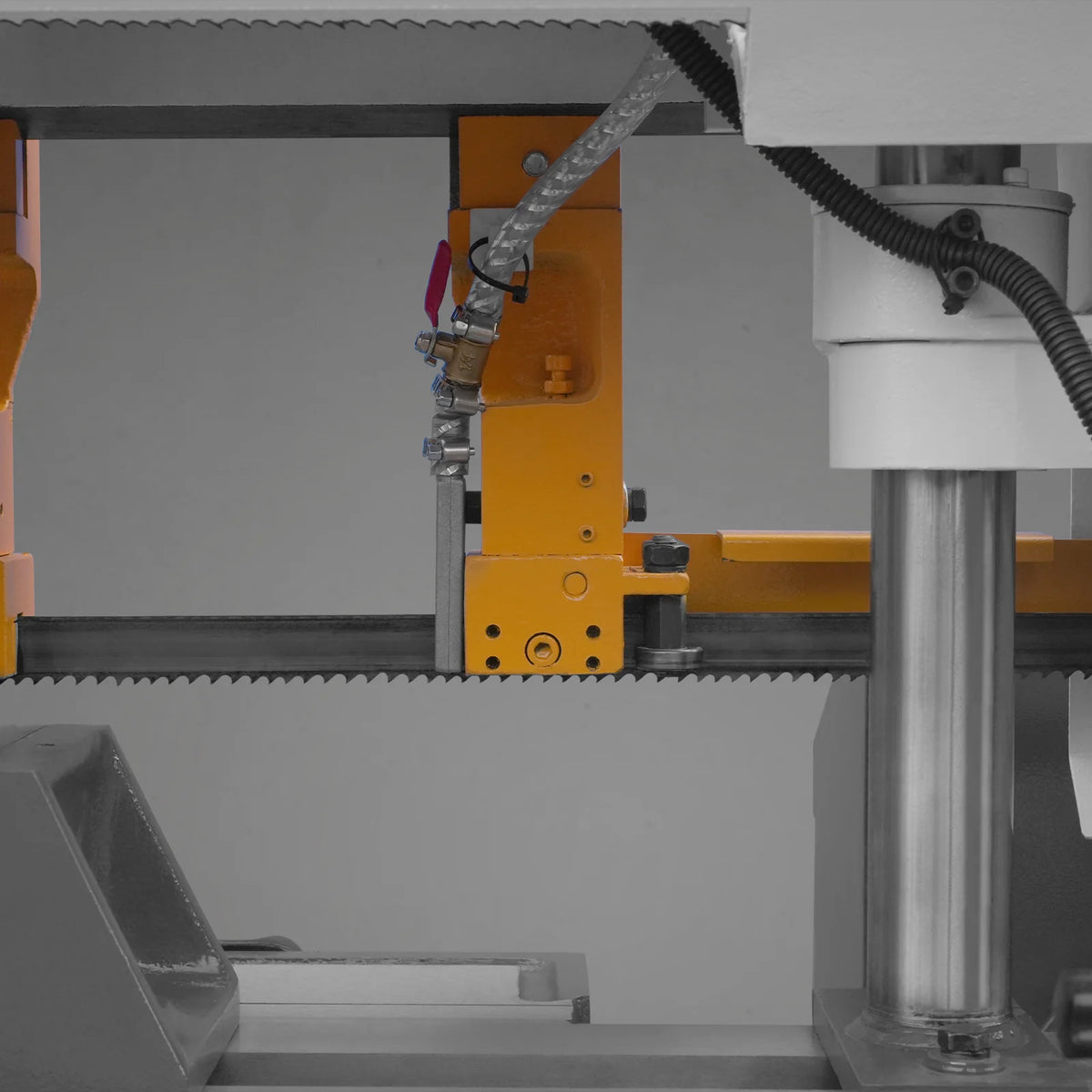 8 in Double Column Horizontal Metal Cutting Band Saw, 7-7/8 x 7-7/8 in Capacity, Hydraulic Feed, Coolant Syste - view 23