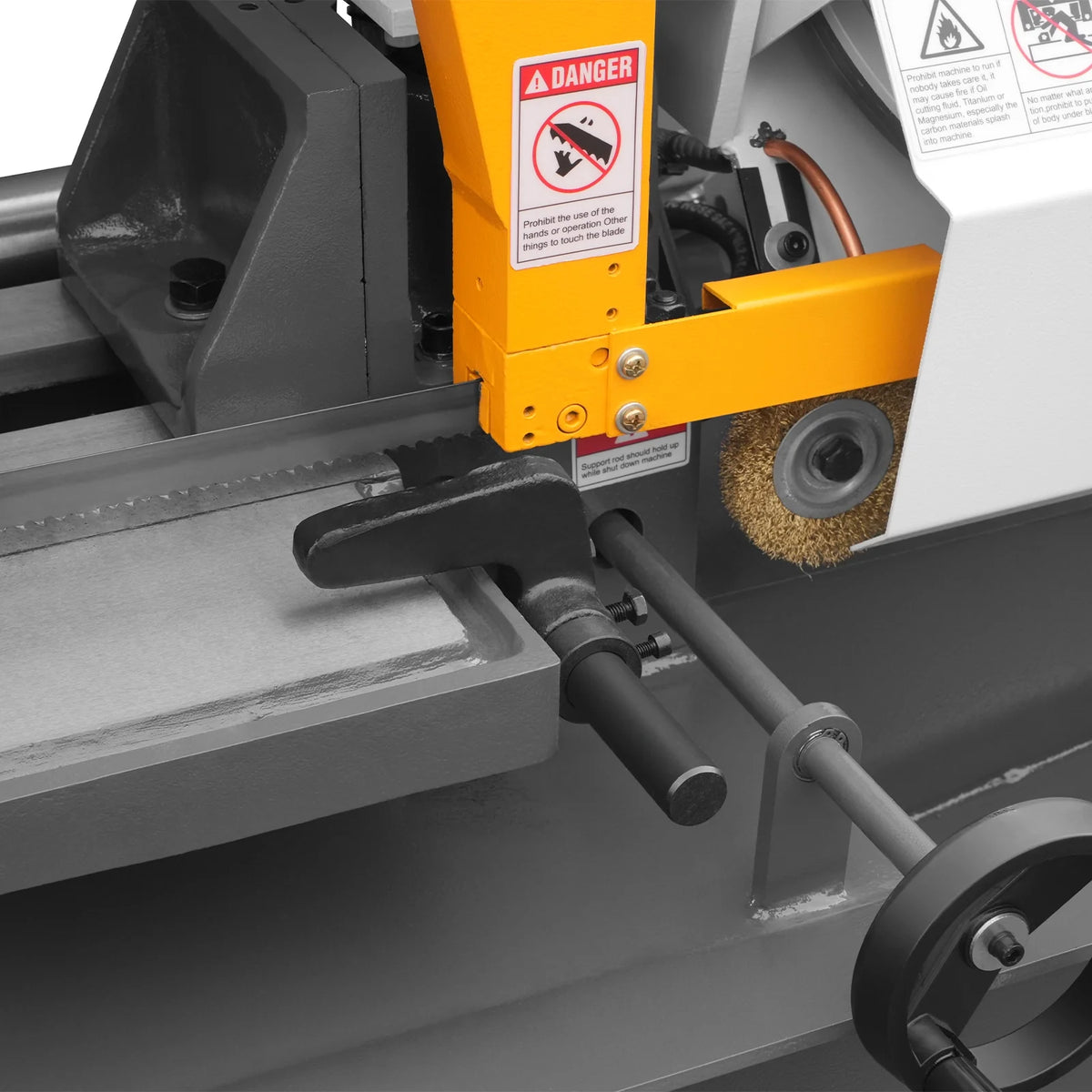 11" Double Column Horizontal Metal Cutting Band Saw, 2-Speed, Hydraulic Feed, 2.8kW Industrial Saw GH4228 - view 15