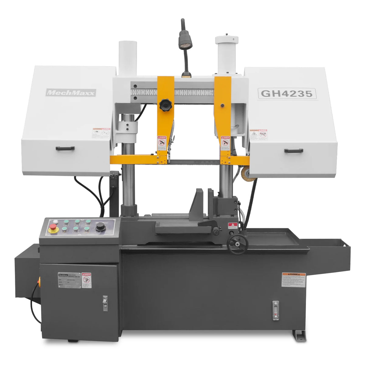 13 in Double Column Horizontal Metal Cutting Band Saw, Hydraulic Feed, 2-Speed, 2.2/2.8 kW, GH4235 - view 2