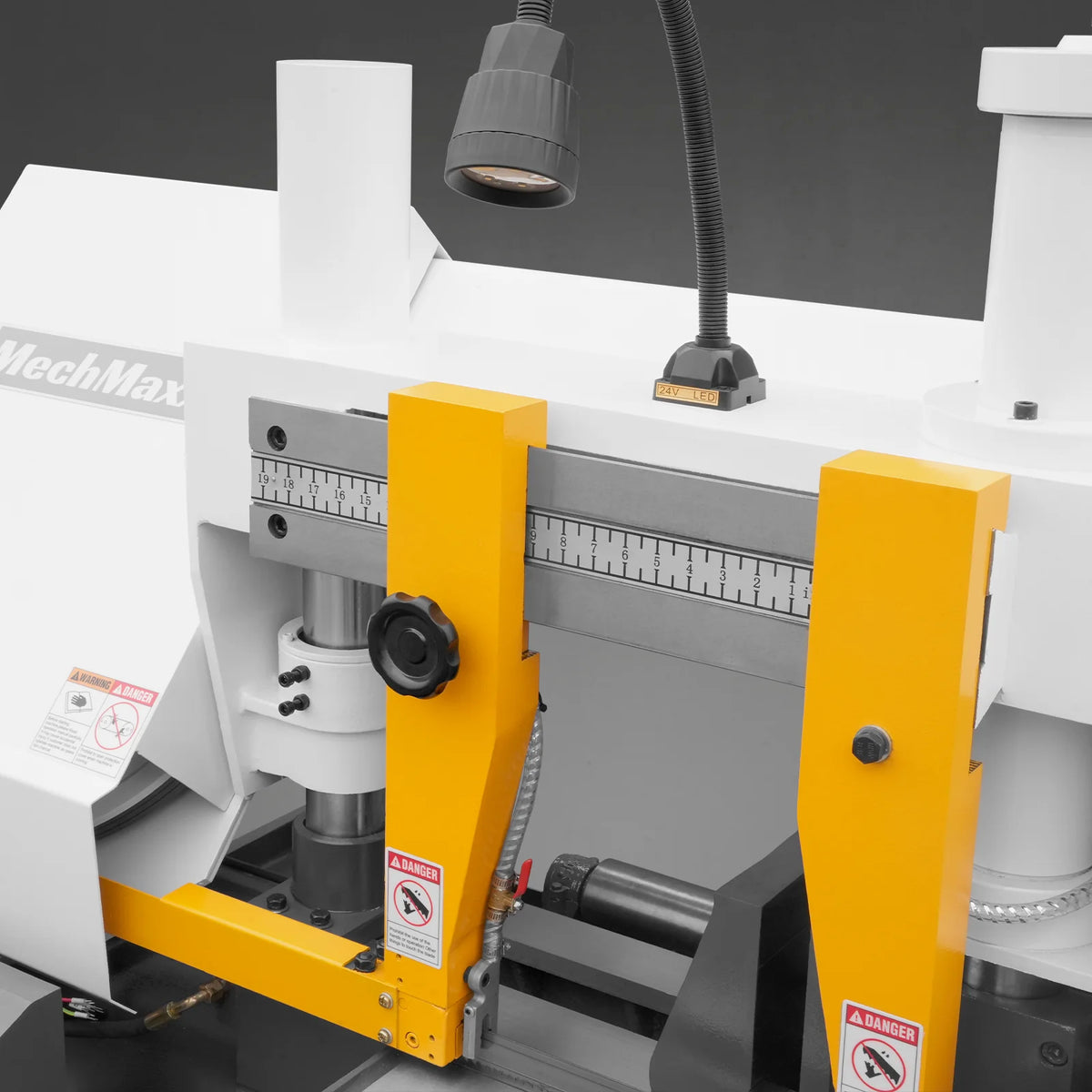 13 in Double Column Horizontal Metal Cutting Band Saw, Hydraulic Feed, 2-Speed, 2.2/2.8 kW, GH4235 - view 22
