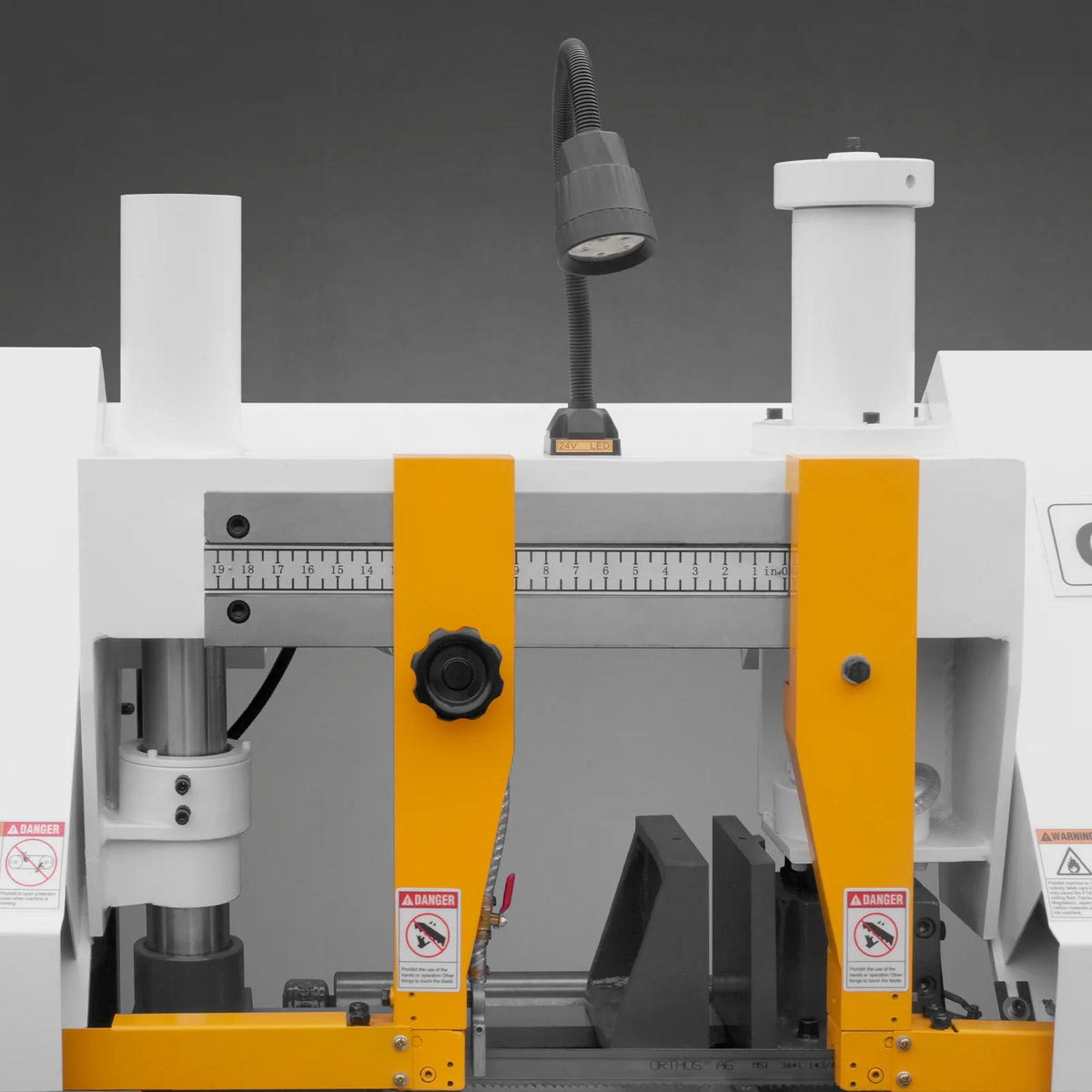 13 in Double Column Horizontal Metal Cutting Band Saw, Hydraulic Feed, 2-Speed, 2.2/2.8 kW, GH4235 - view 21