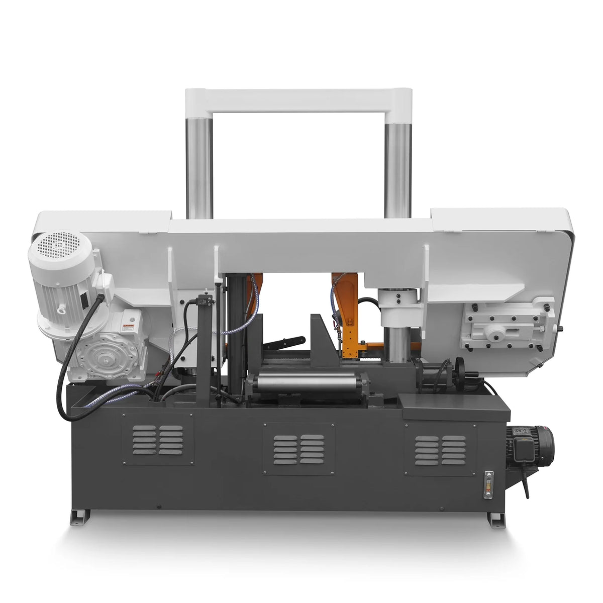 15.7 in Industrial Horizontal Metal Cutting Band Saw, Hydraulic Feed, 3.0/4.0 kW Motor, Manual Clamping, GH424 - view 4