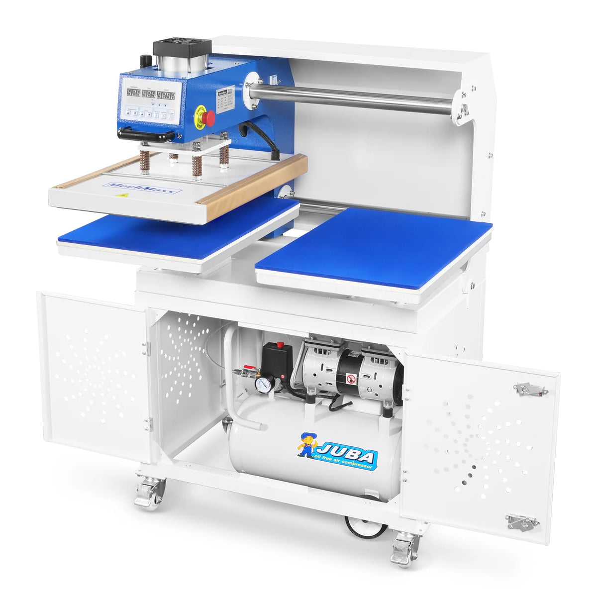 16x24 Inch Commercial Pneumatic Dual Platen Heat Press - Auto Lift Sublimation Transfer Machine with Storage B - view 26