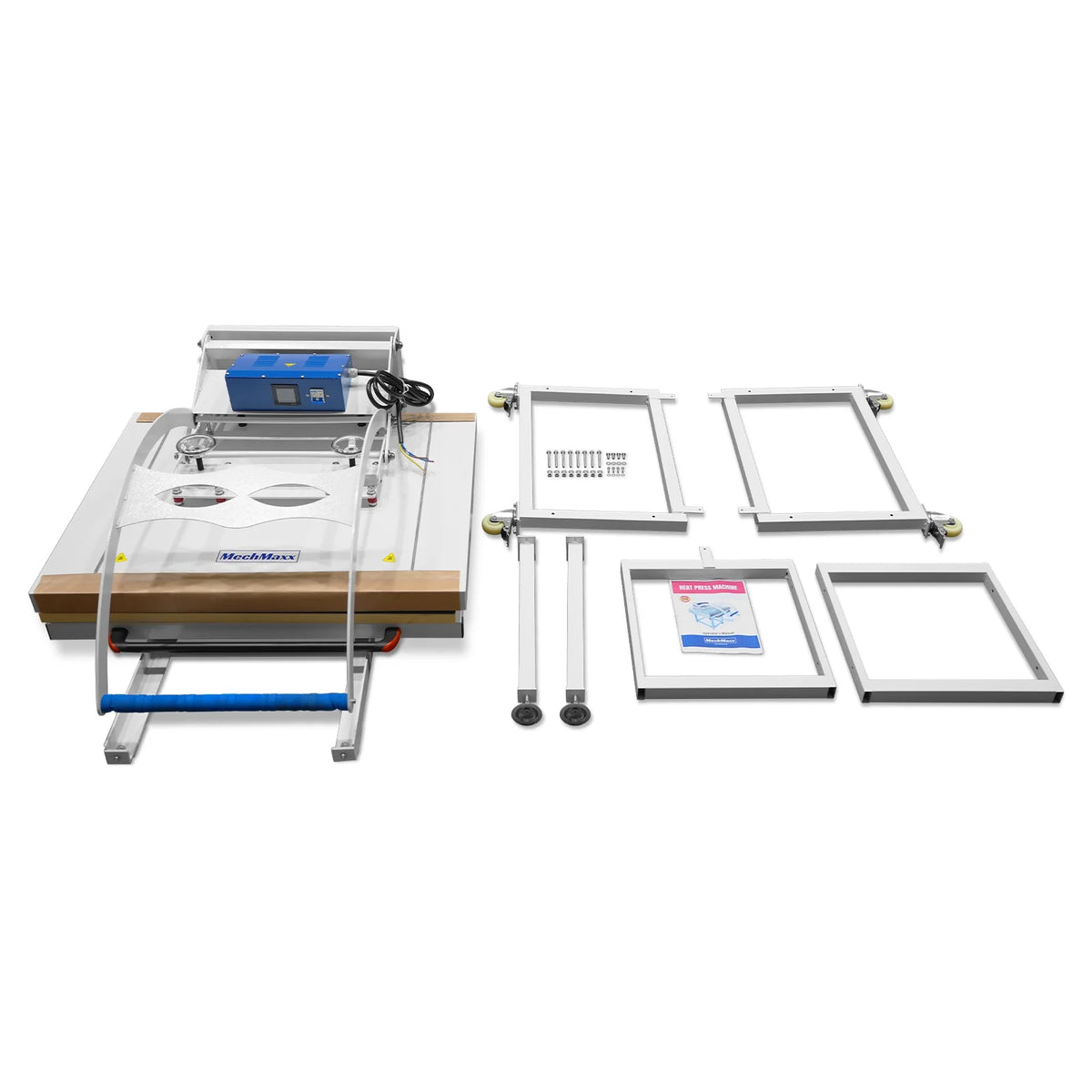 32" x 40" (80 x 100 cm) Large Format Manual Heat Press, 220V 8.4 HP / 6300W for Sublimation and Heat Transfer, - view 10