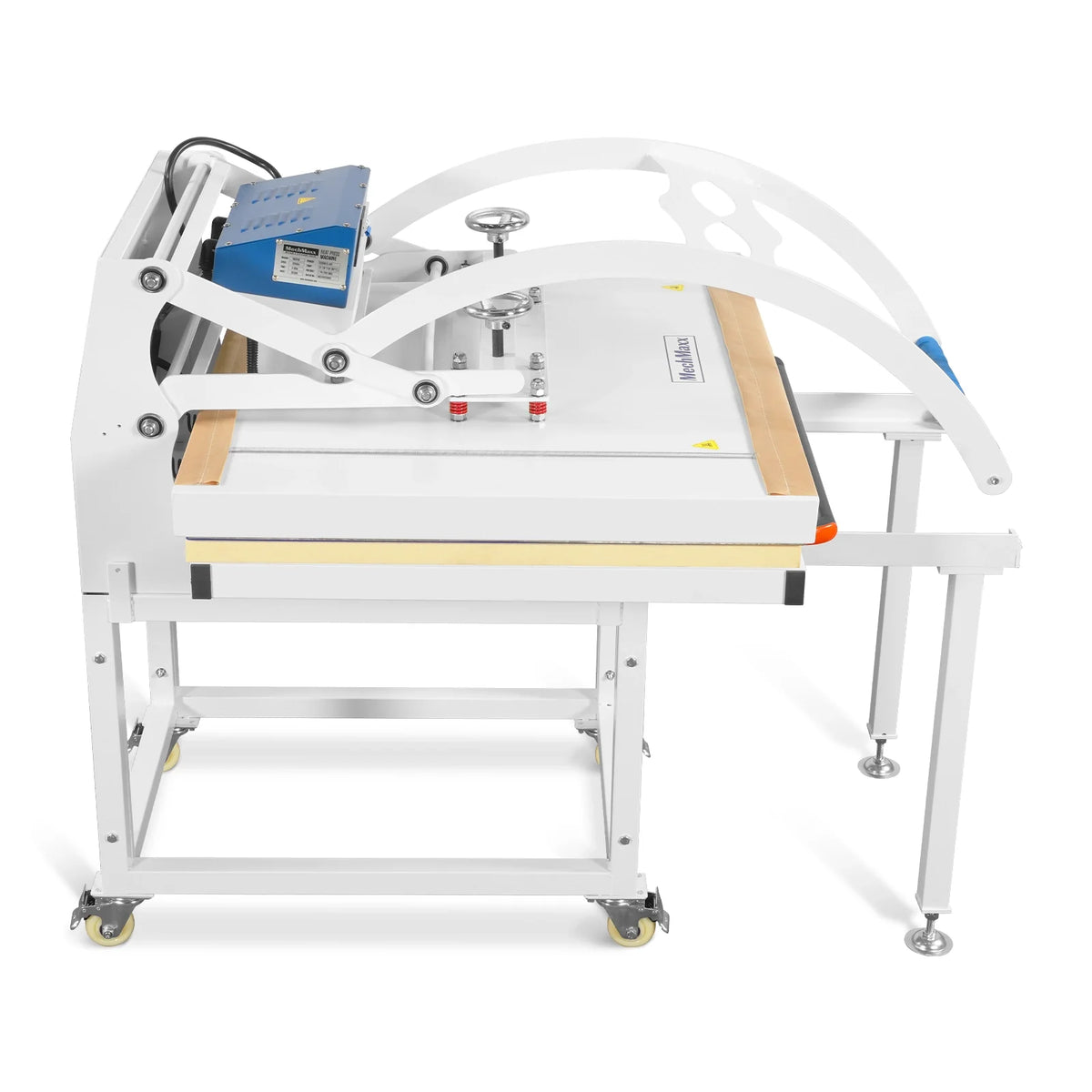 32" x 40" (80 x 100 cm) Large Format Manual Heat Press, 220V 8.4 HP / 6300W for Sublimation and Heat Transfer, - view 7