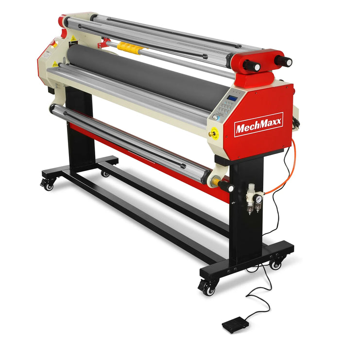 Plastifieuse pneumatique grand format 65 in, 4 coupe-bordures, 40 ft/min, chauffage infrarouge, 1700-B1RED